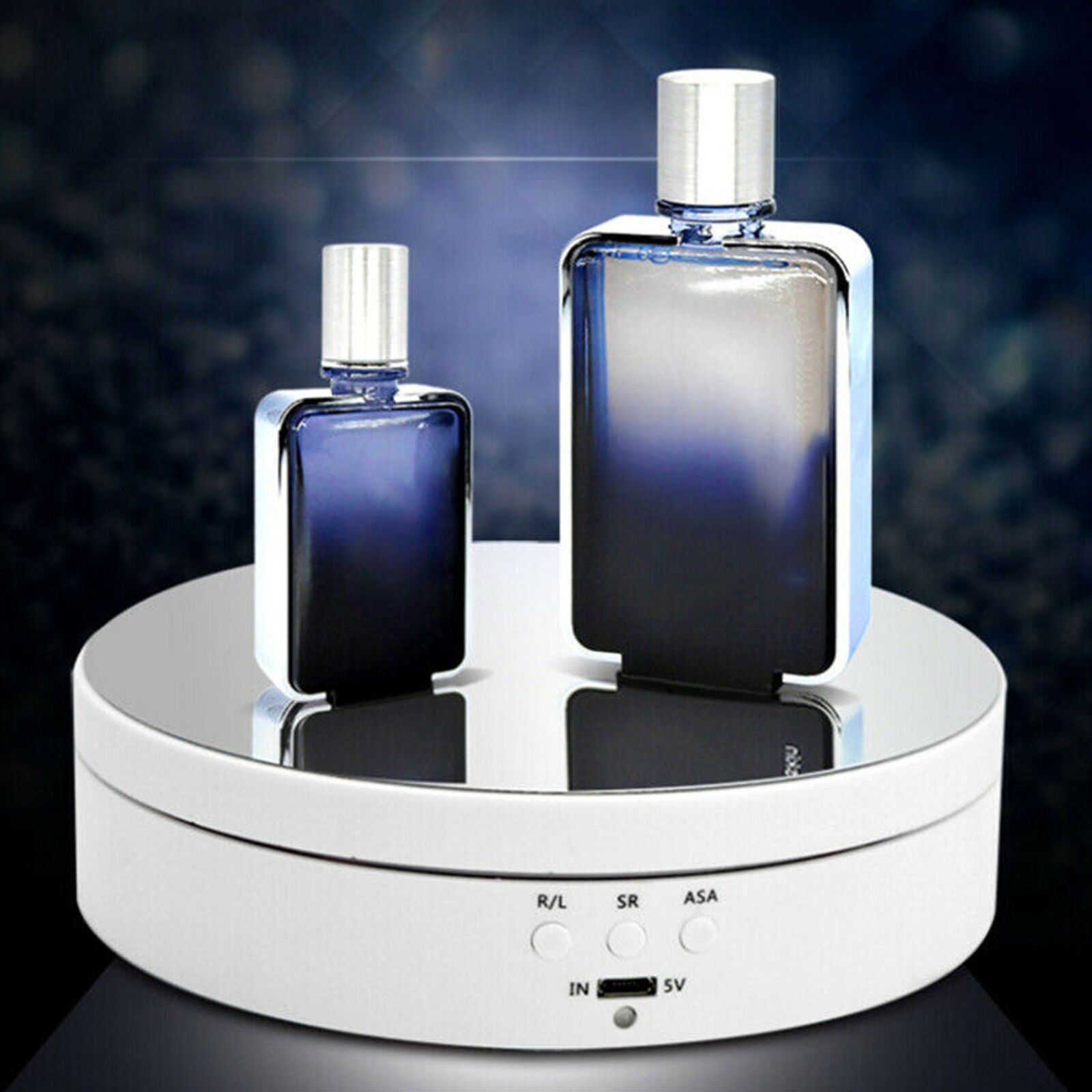 360 Degree Electric Rotating Turntable Display Stand For Photography Video US