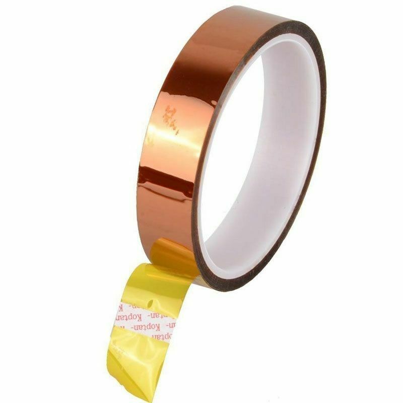 20mm 2cm X 30M 100ft Kapton Tape High Temperature Heat Resistant Polyimide UK L