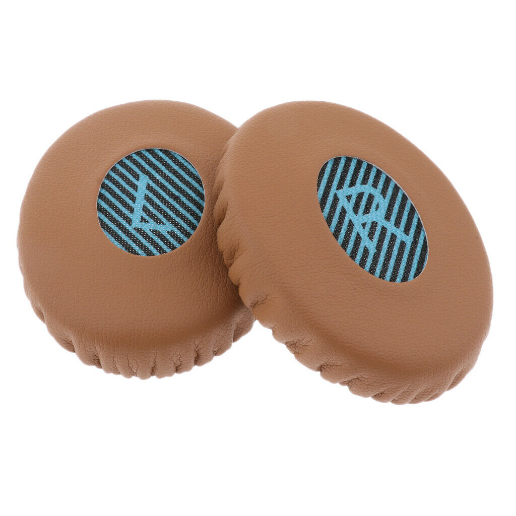 Premium Leather And Soft Foam Headphones Ear Pads Over Ear Headsets Breathable
