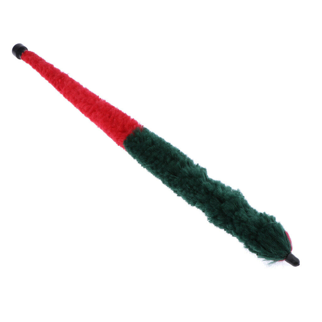 Saxophone cleaning brush soprano saxophone accessory protection Sax Red & Green
