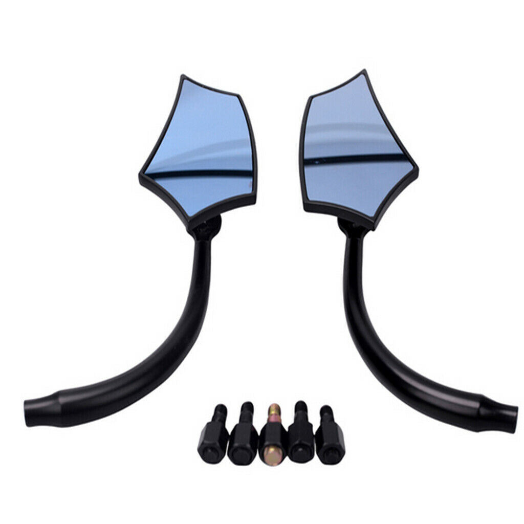 2 Pieces Universal for Motorcycle Rearview Rear View Side Mirrors