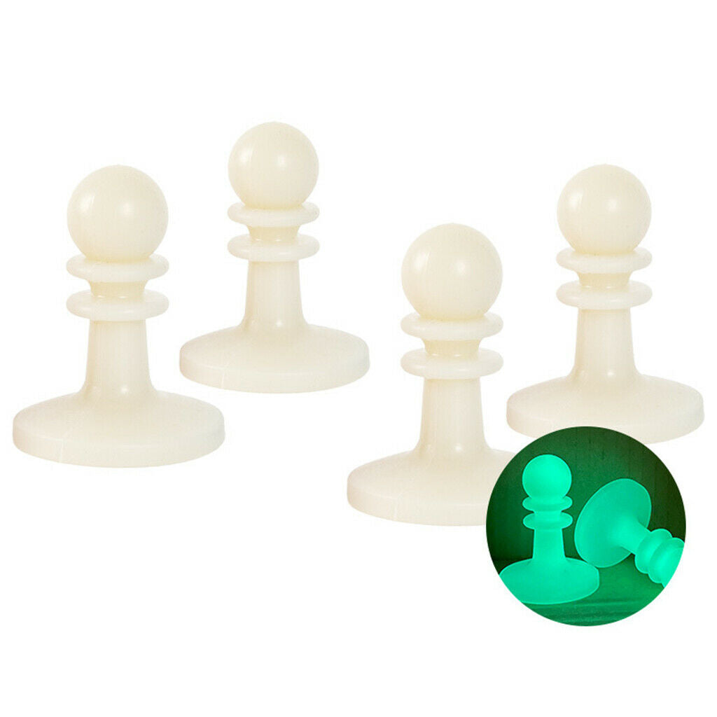 4Set Outdoor Canopy Pole Lightning Protector  White Glow in Dark