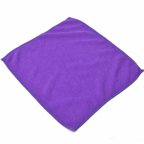 9.84"x9.84" Mixed Color Microfiber Car Cleaning Towel Kitchen Washing Polishing