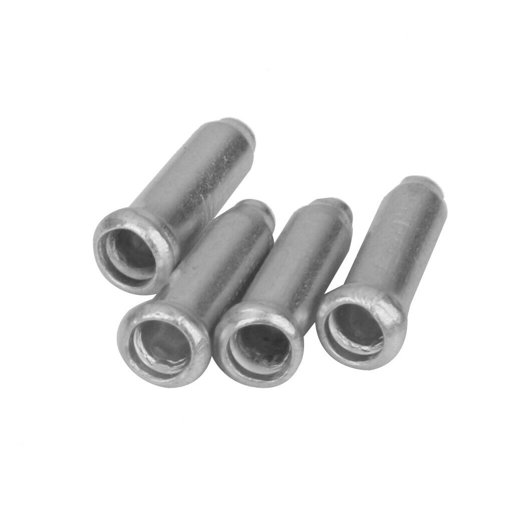 500Pcs Premium Bike Cable End Caps Bicycle Housing Ends Brake Hose Crimps