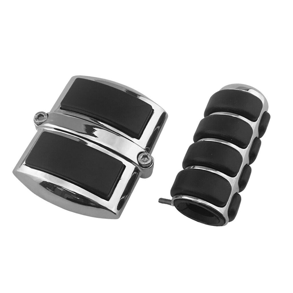 Alloy Gear Shift Lever Head Footpeg Pedals Cover Case for Motorcycles ATV