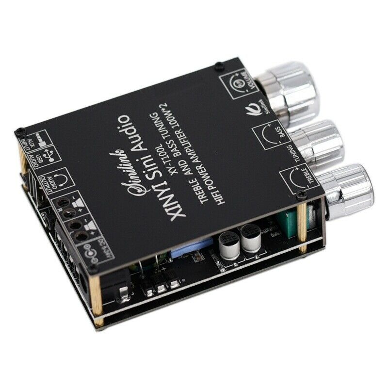 Mini Bluetooth 5.0 100W Digital Power Amplifier Board Speaker Stereo Home MusiP4