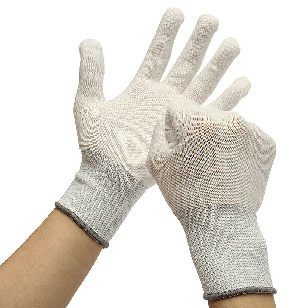 Car Repair & Maintenance Equipments - 6 Pairs Cotton Wrapping Gloves Dedicate