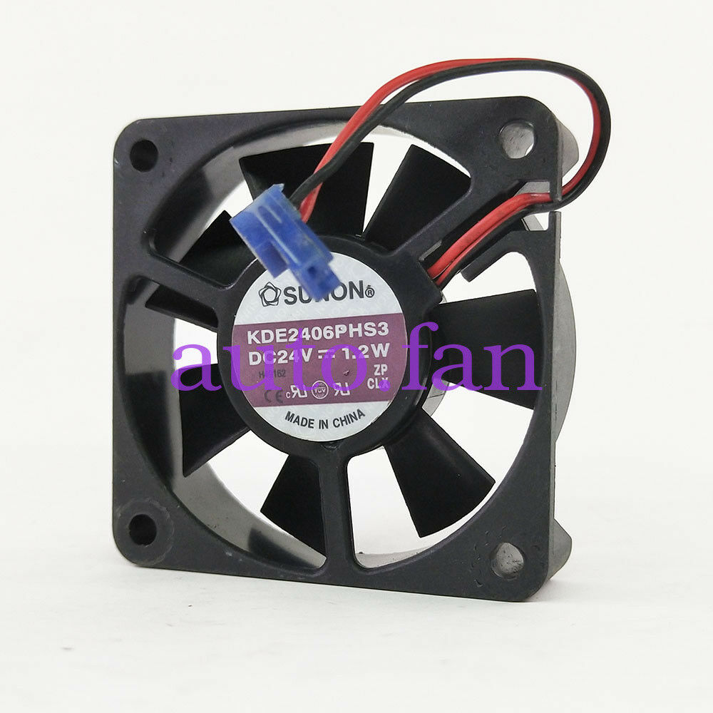 For SUNON KDE2406PHS3 fan 24V 1.2W 60*60*15MM 2pin