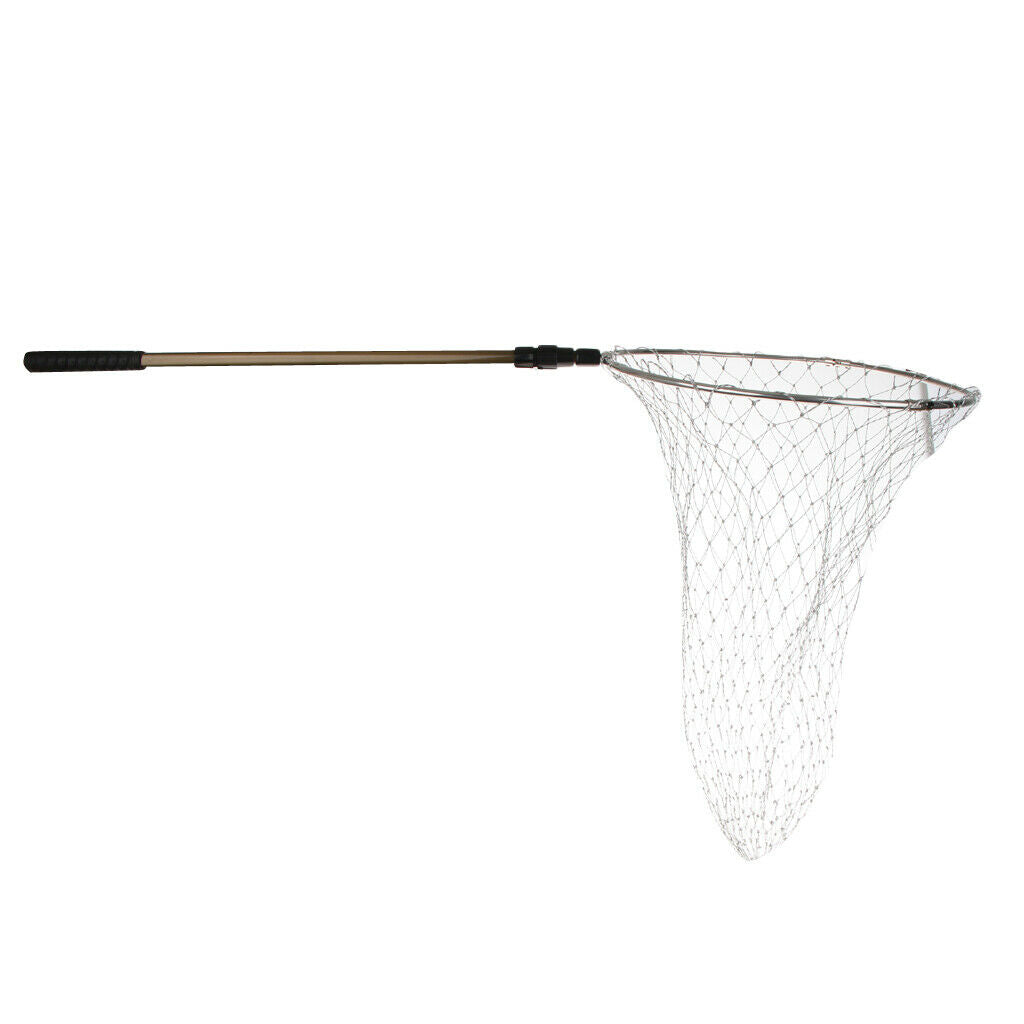 Brail Fishing Landing Net Head Stainless Steel Ring Fish Tackle  Dia._40cm