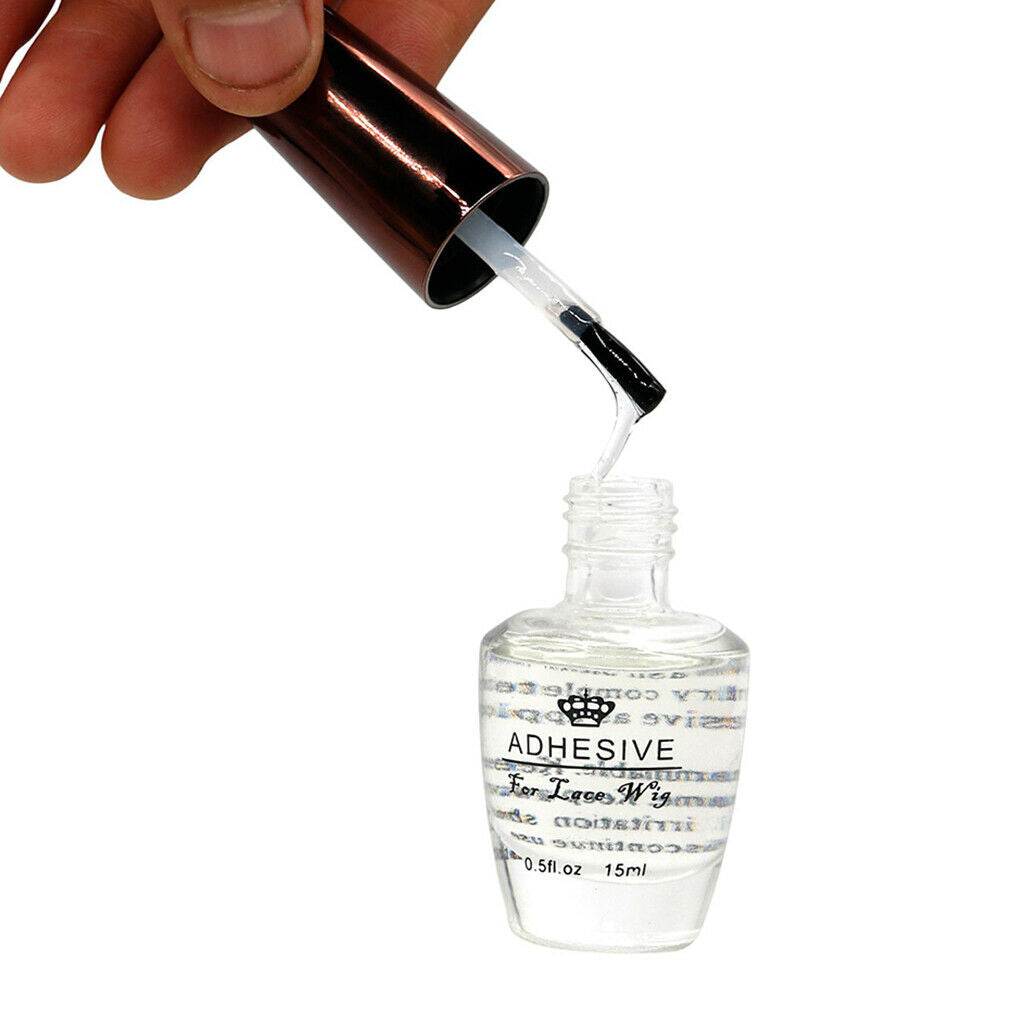 15mL Lace Adhesive Glue for Wigs, This Invisible Bonding Makes Your Hairline