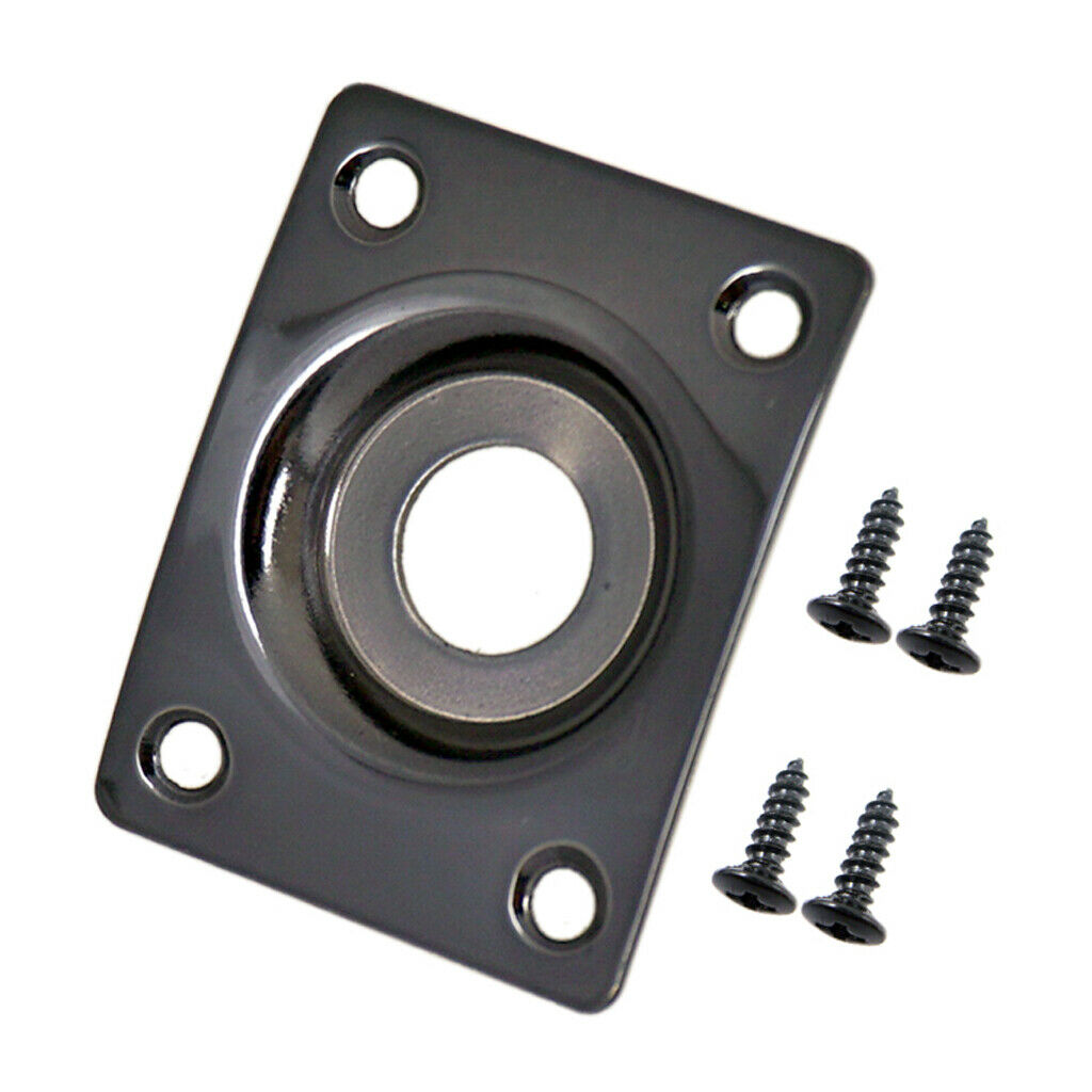 1 Set Electric Guitar Humbucker Pickup Bridge With Socket Plates