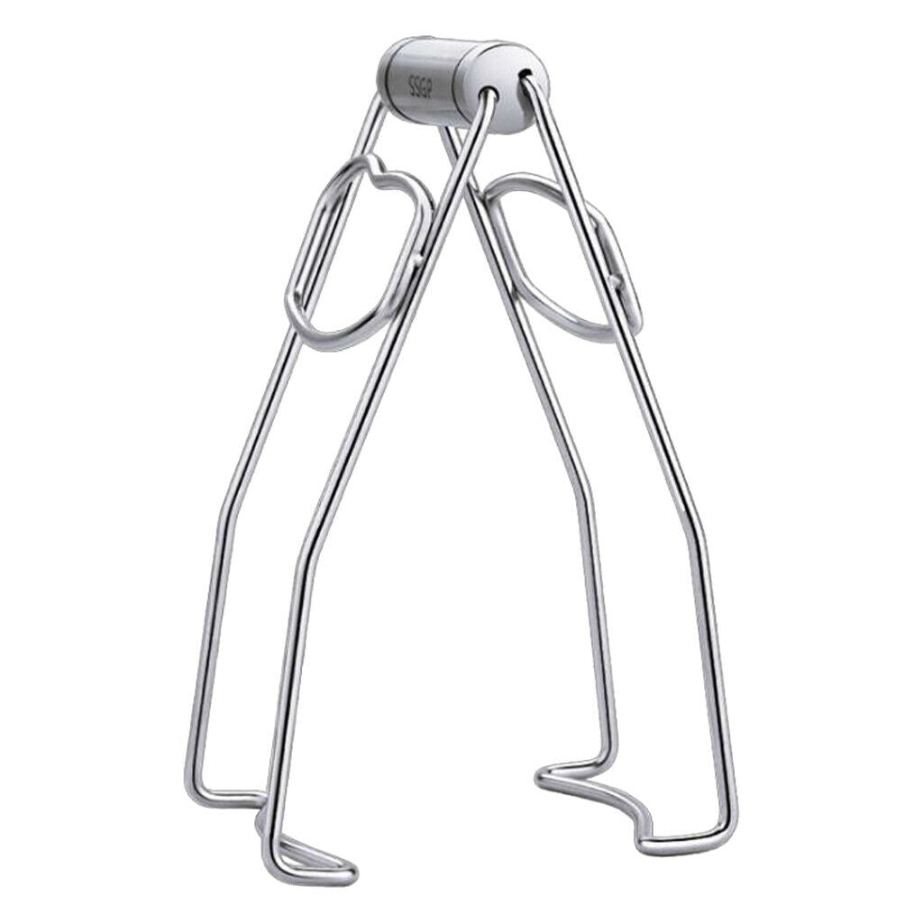 1 pcs Bowl Clip Taken Against Hot Dishes Clamp Stainless Steel Tongs Carrier