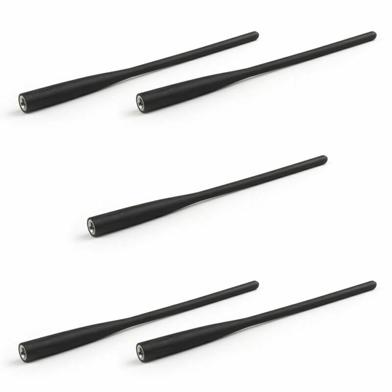 5x VHF Whip Antenna 136-174 MHz For ICOM Radio IC-F50 IC-F50V IC-F51 IC-F51V A6