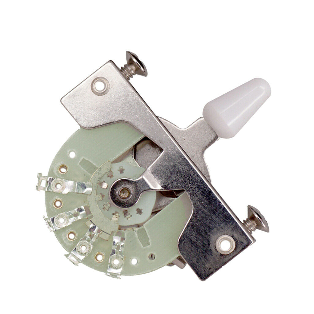 High End 3 Way Selector Tone Switch with White Button for TL  Electric Guitar