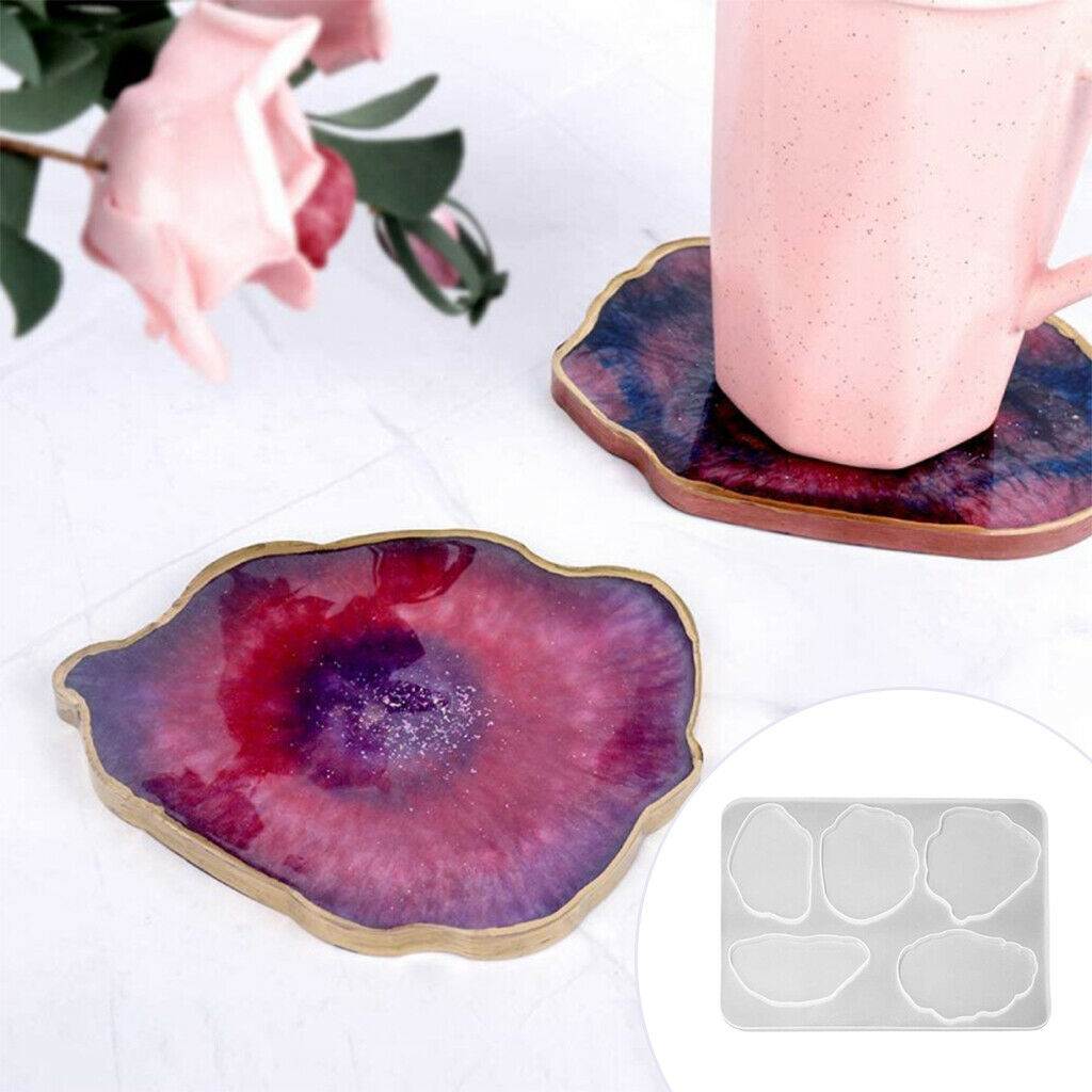 Irregular Coaster Molds Cloud Coaster For Family Cups Mats Home Decoration