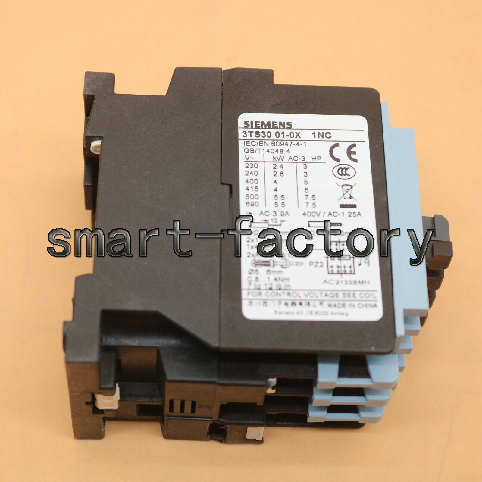 1PC NEW For Siemens Contactor 3TS3001-0XM0 3TS30 01-0XM0