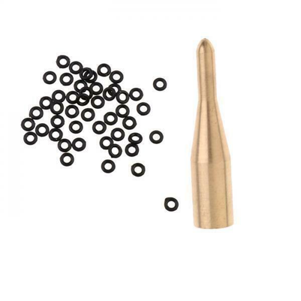 100Pcs Rubber Dart Tip Gaskets Grommets Washers with O-ring Applicator Tool
