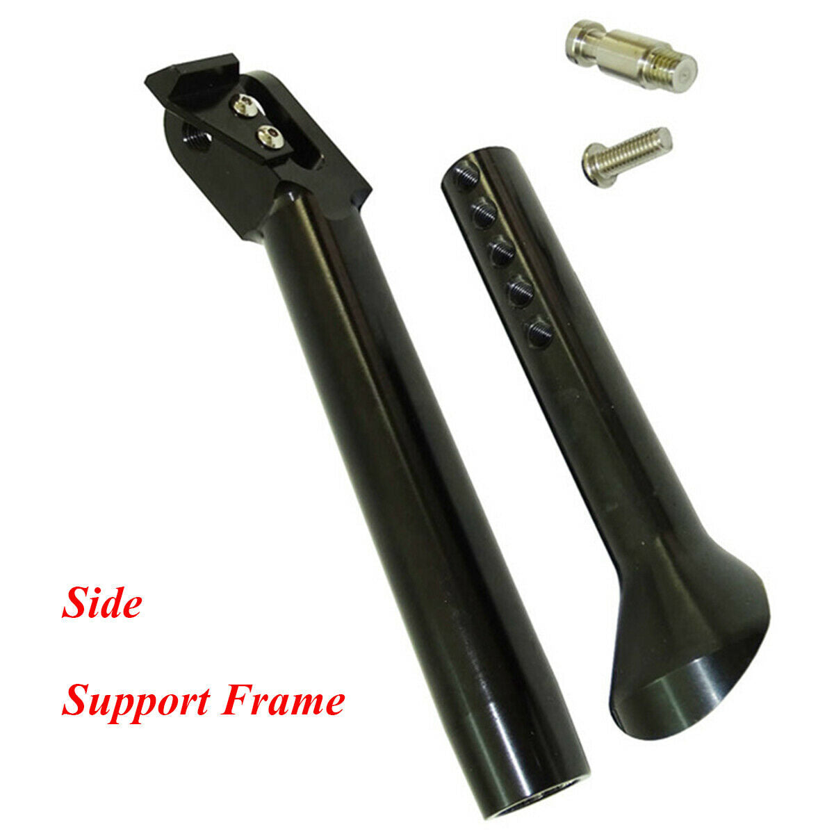 1×Aluminum Adjustable Kickstand Side Support Frame For Suzuki Hayabusa 1999-2020
