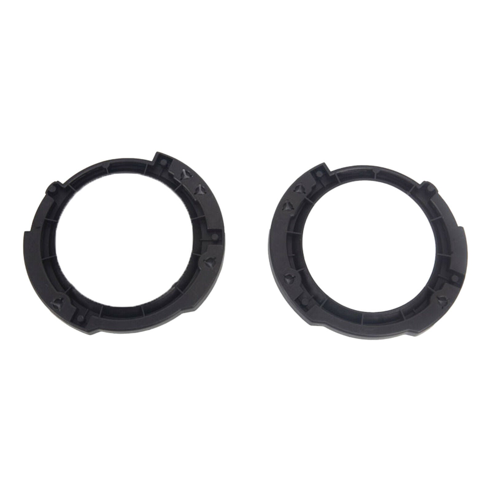 2x 7 Inch Headlight Mounting Bracket Ring Buckets for Wrangler JK 07-17