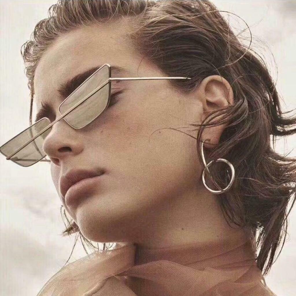 Retro Small Sunglasses Metal Frame Shades Glasses Glasses Eyewear Travel