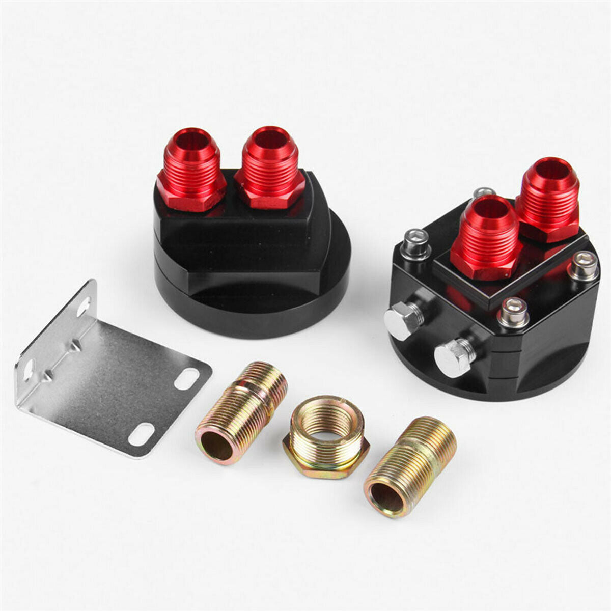 Oil Filter SANDWICH PLATE Adapter fitting Fits M20/UNF threaded Oil Filter KIT
