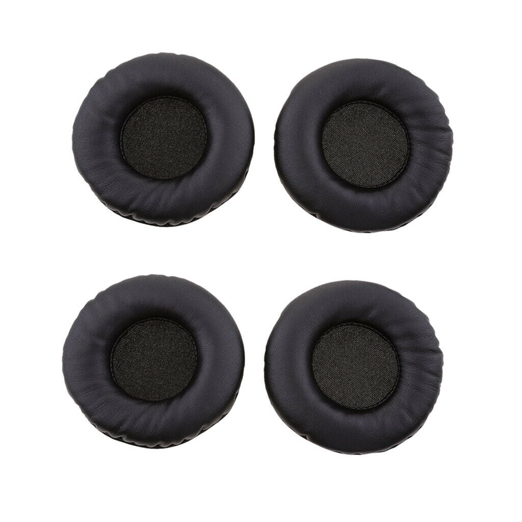 4x Replacement Ear Cushion Ear Pads Headphone Foam Sponge for Headset - 80mm