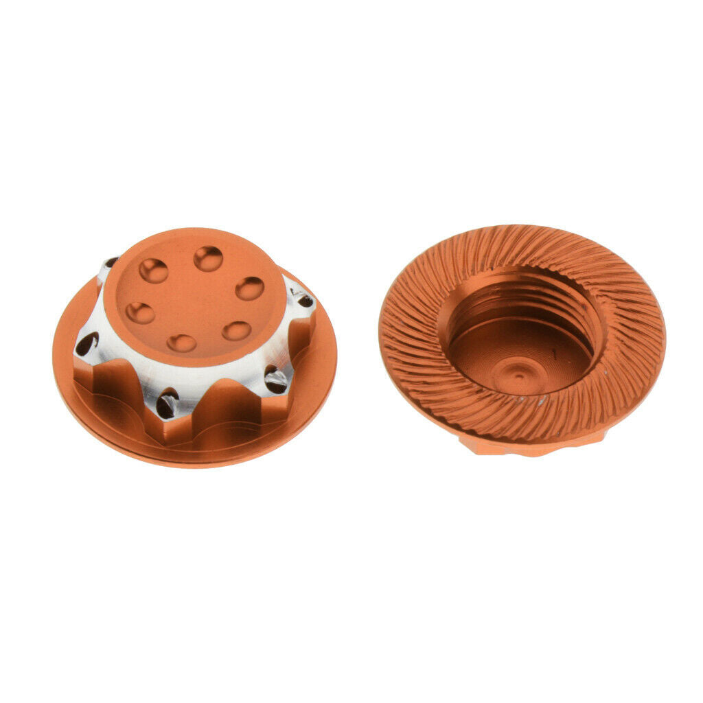 4pcs Wheel Hexagon Nut Dust Cover For 1/8 HSP 94762 94886 ZD Racing Car Accs