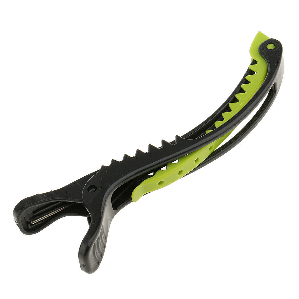 6Pcs Salon Section Plastic Crocodile Charm Hair Clip Hairdressing Tools Set