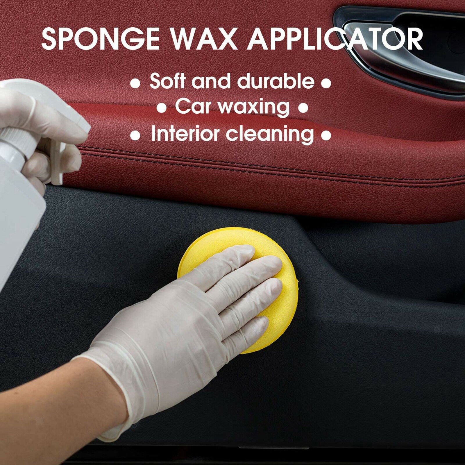 10pcs/Set Vehicles Detailing Brush Set Wheel Clean Brush Waxing Sponge Tools