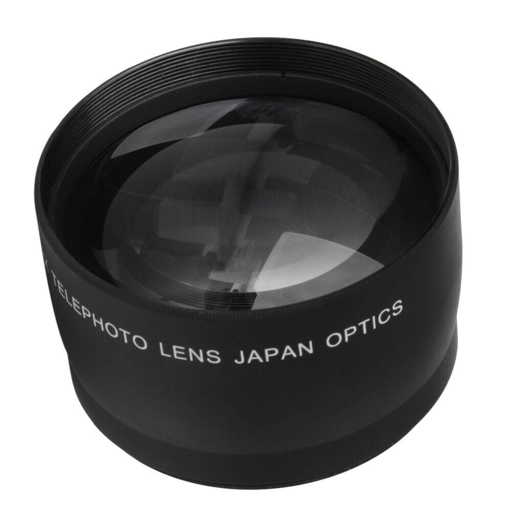 52mm 2x Telephoto Lens for Canon EOS 1200D 1100D 1000D 750D 7D 5D 18-55mm