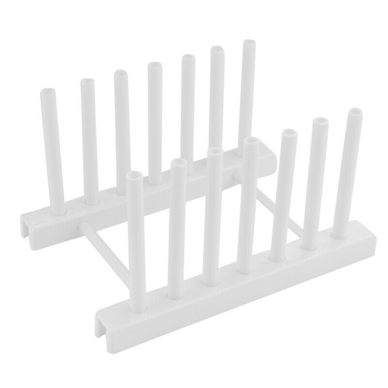 1X(Kitchen Organizer Pot Lid Rack Dish Rrain Rack Spoon Holder Shelf Cutting B4)