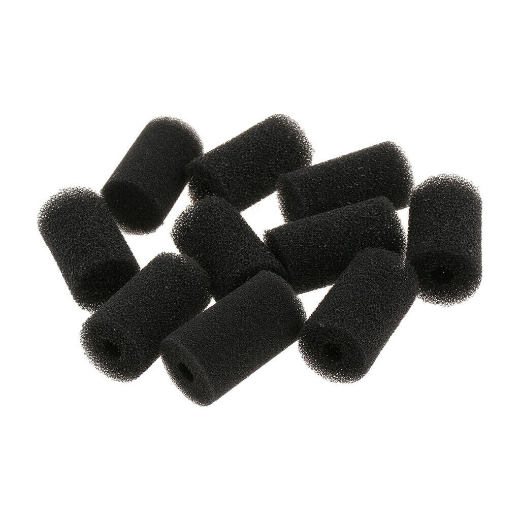10 Pcs Aquarium Sponge Protector Fish Tank Filter Cotton Sponge Cover  Small
