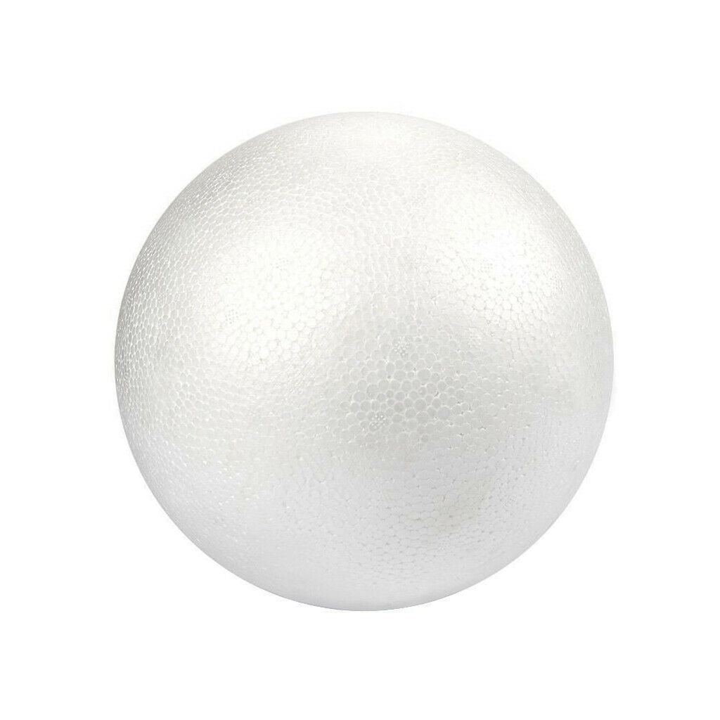 3X Mini Foam Ball Polystyrene Foam Balls Party Decor Making Kids Gifts 250mm