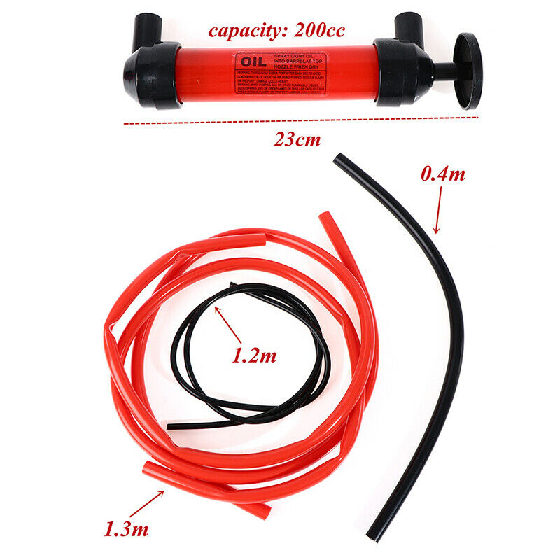 Transfer Hand Syringe Oil Fuel Bump Oil Sucker Vacuum  Sucking Pump ToolSJCA
