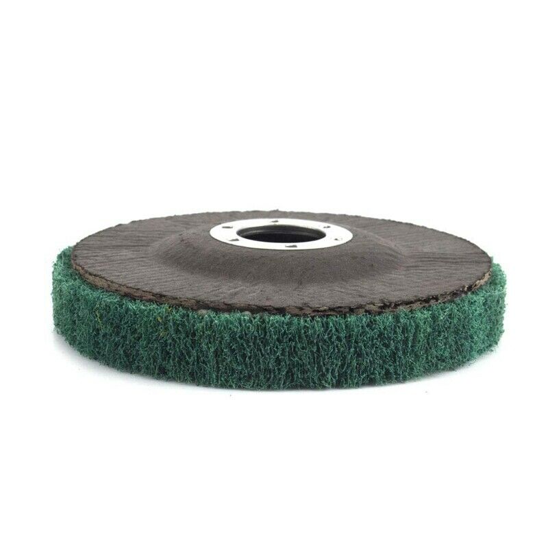 5Pcs Nylon Fiber Flap Wheels Polishing Buffing Wheel Scou Pad Grinding Disc foF8