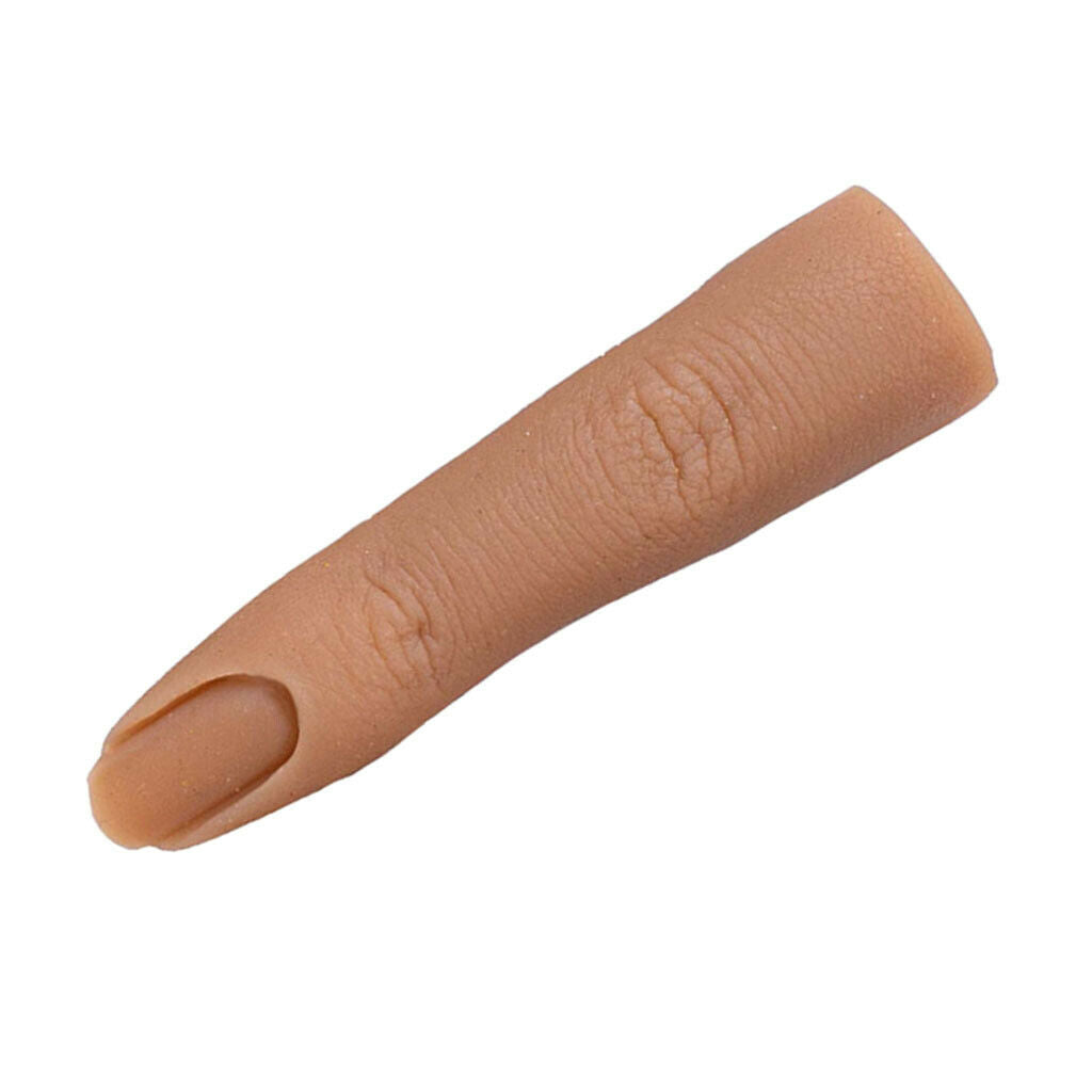 2x False Finger Practice Training Finger Manicure for Acrylic Gel Fibreglass