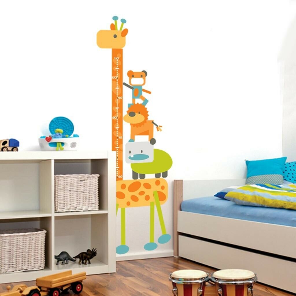 Giraffe Vinyl Wall Decals For Kids