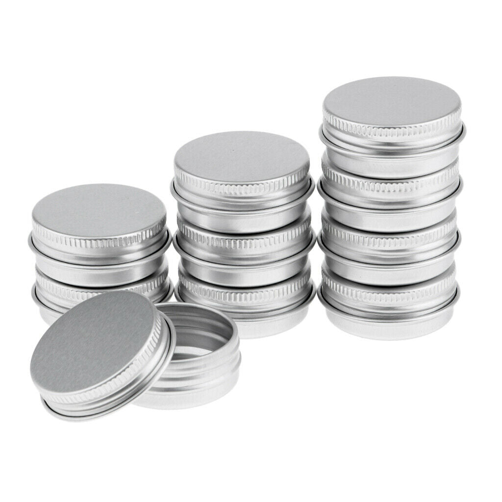 Wholesale 160x Lip Balm Tins Mints Powder Ointment Crafts Jar Containers