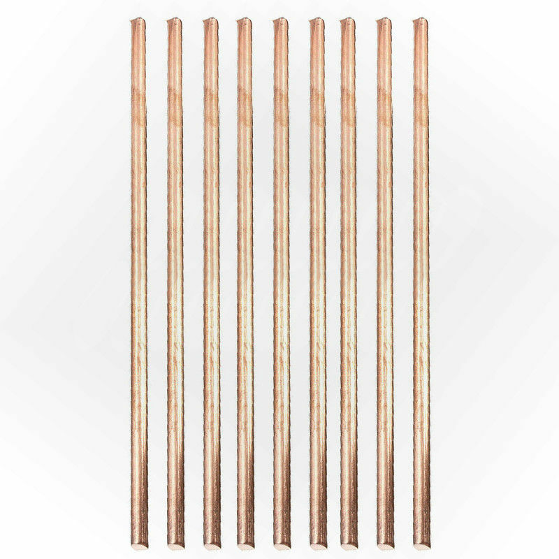 1pcs 99.9% Pure Copper Cu Metal Rods Cylinder Diameter 5mm, Length 200mm
