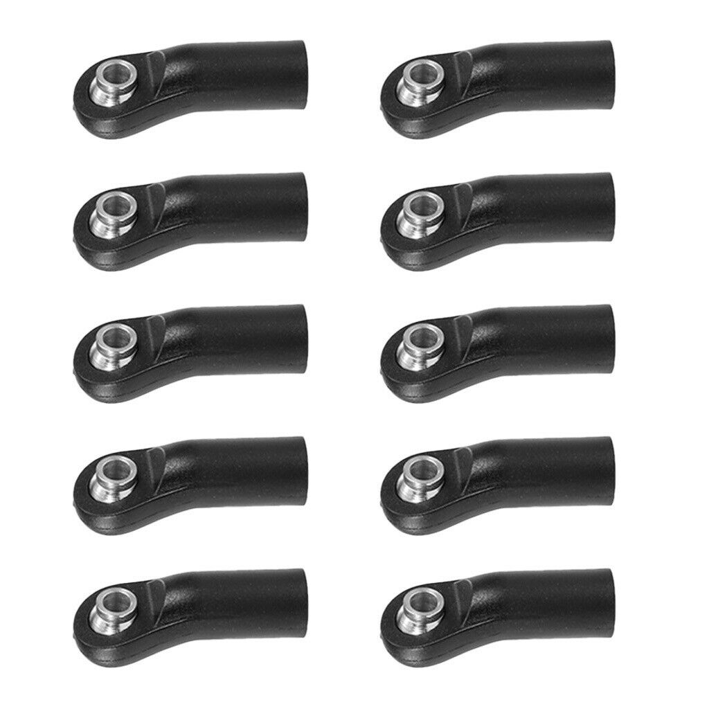 10PCS Plastic Pull Steering Rod Ball Head For Axial SCX10 D90 RC 1:10 RC Car