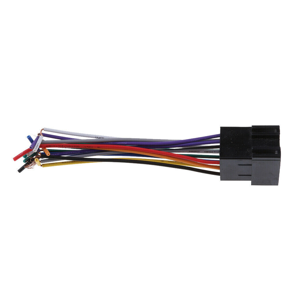 Universal ISO Car Radio Adapter Female Socket Wire Harness Connector