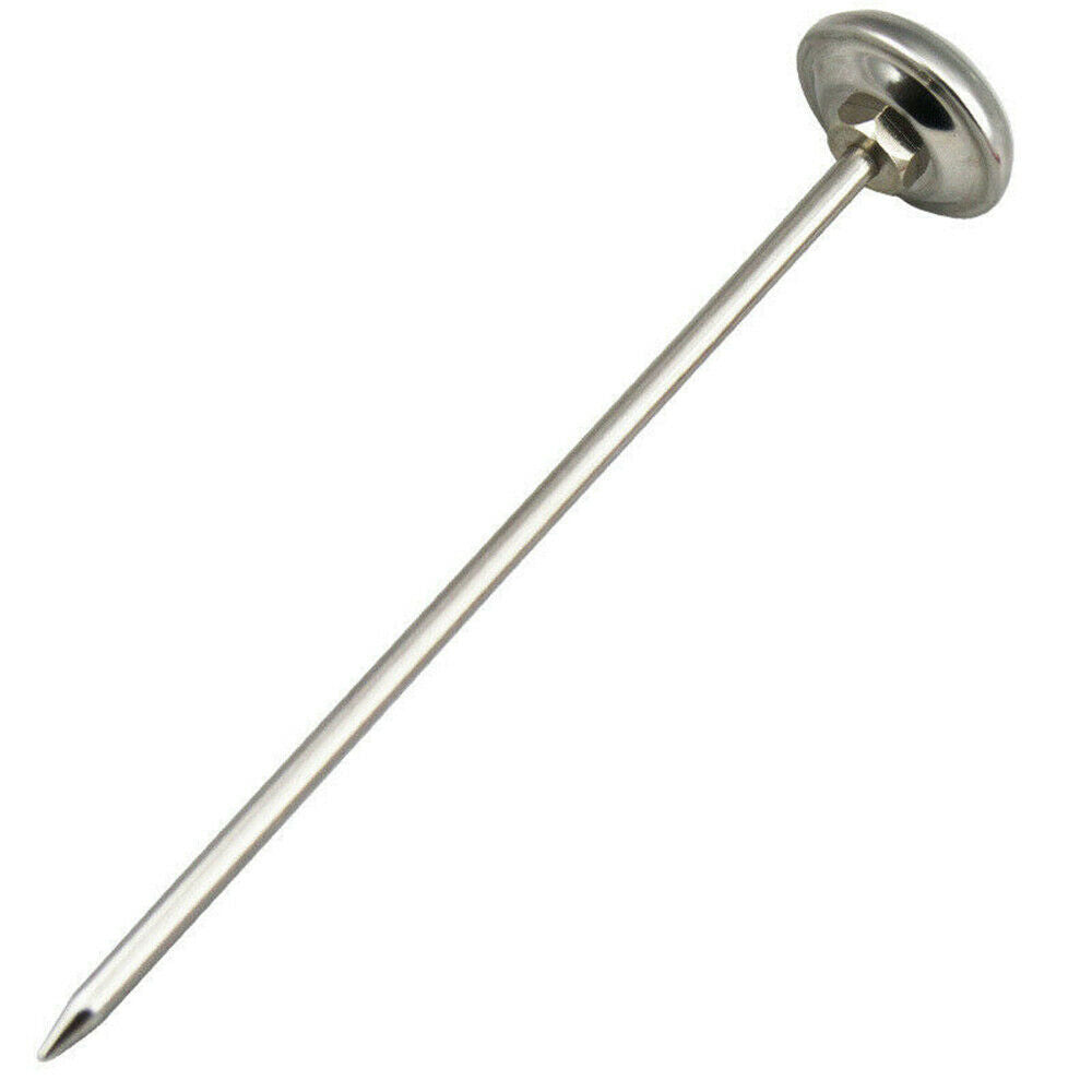 Stainless Steel Pocket Probe Thermometer Gauge for Food Cooking Meat BBQ New
