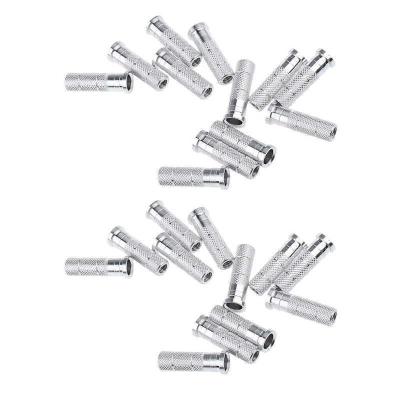 24 Pieces/Pack Aluminum Arrow Inserts For 6.2mm Arrow Shaft Archery Accessories-