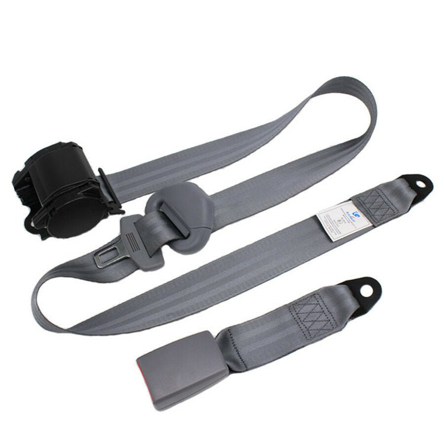 1 x 3 Point Seat Belt Lap & Diagonal Belt hardware with Quick Release Camlock