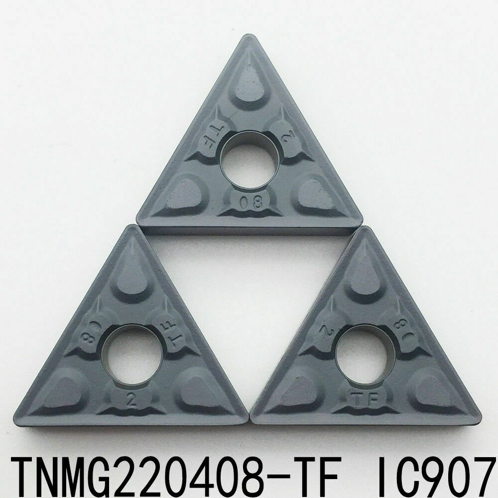 10PCS TNMG220408-TF IC907 TNMG432-TF CNC Carbide Inserts FOR STEEL