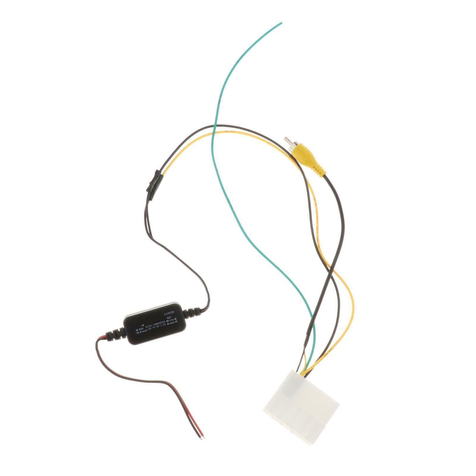 Backup Camera Retention Wire Harness UX-NI006 12v to 6v Step-down Converter