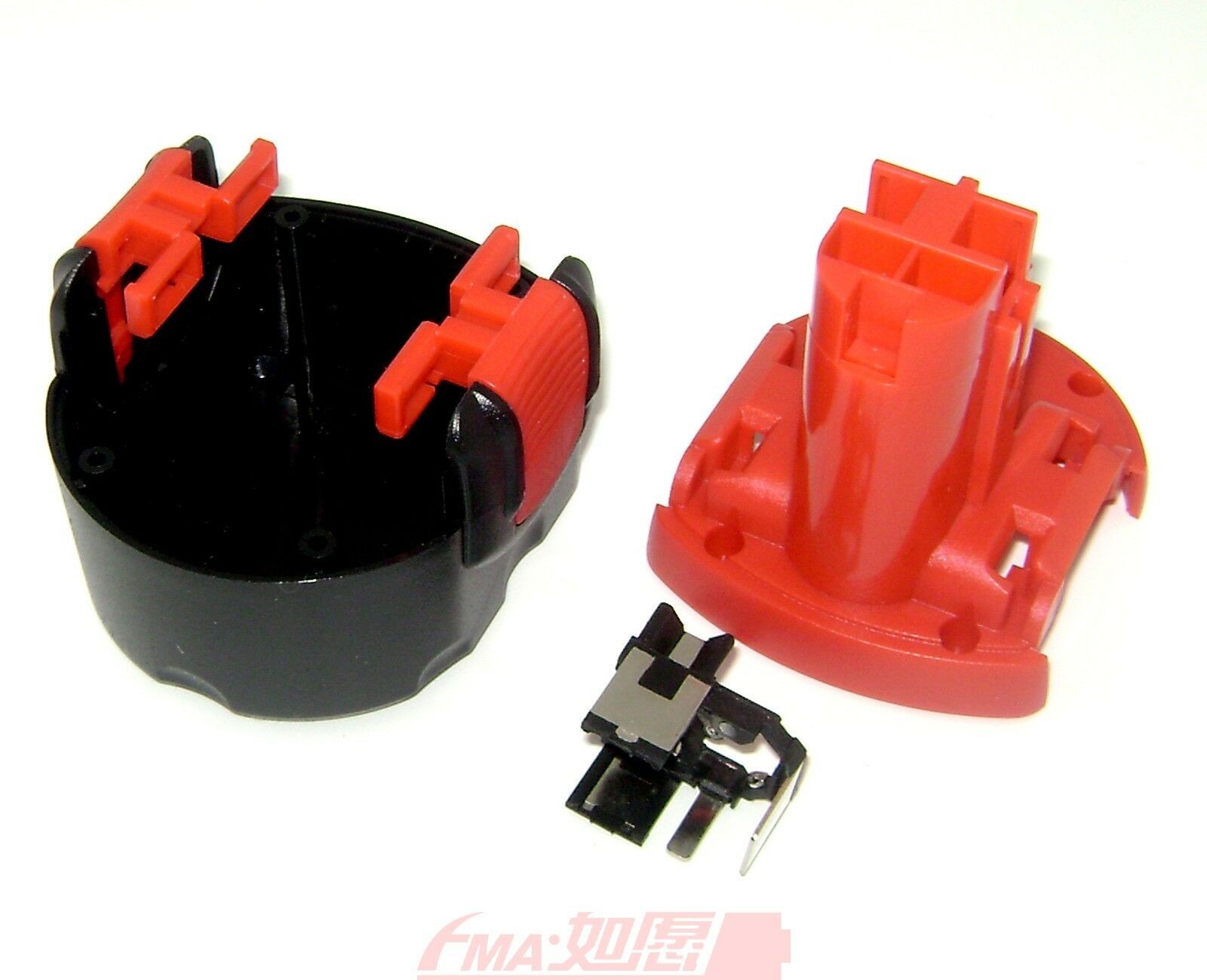 Plastic Shell Case for BOSCH Drill Battery Box to 9.6V Ni-MH Ni-Cd No Cells! R/B