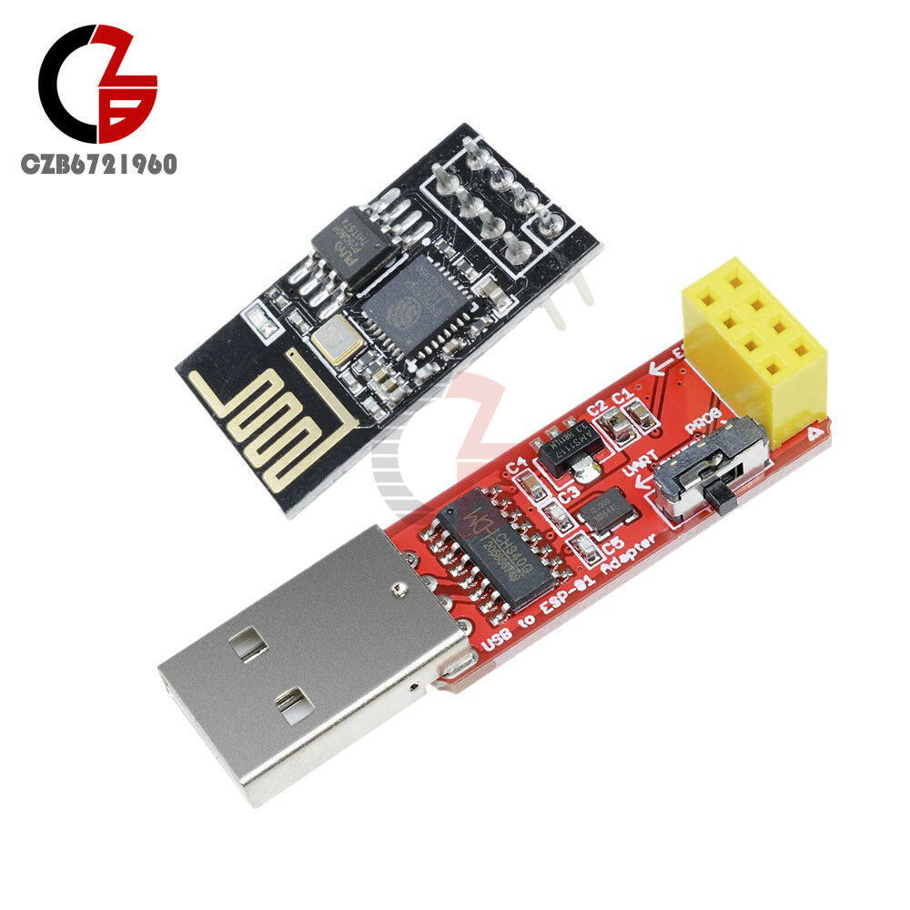USB to ESP8266 ESP-01S Serial to Wireless Wifi Transceiver Module 3.3V UART