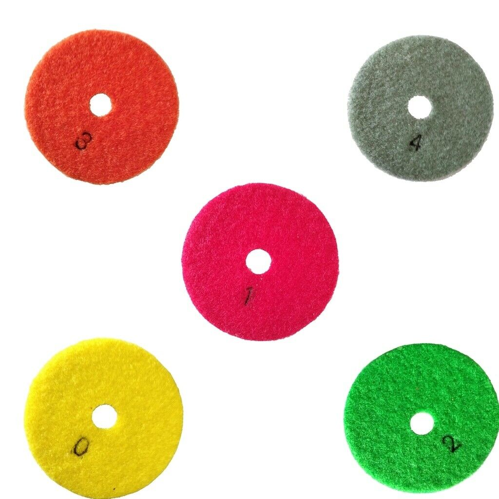3inch 80mm Diamond Dry Polishing Pads for Concrete Granite Stone Marble 500
