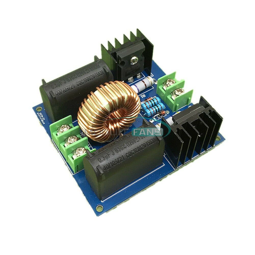 DC12V-30V ZVS Tesla Coil Marx Generator High Voltage Power Supply 10A 200W